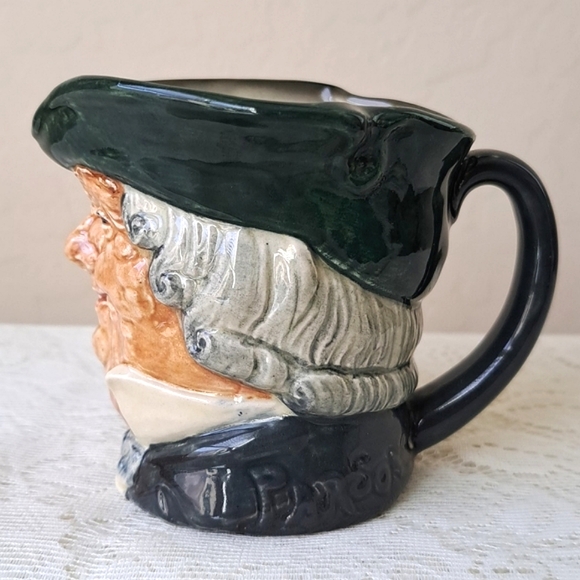 Royal Dalton Parson Brown Character Jug Small D5529 Creamer Mug Collectible - Picture 5 of 11